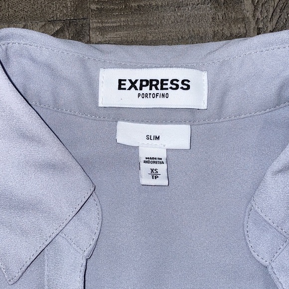 Express Portofino Slim fit button up top - Picture 2 of 4